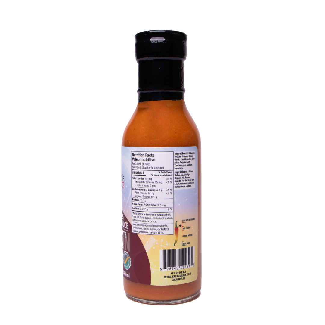 KFS Rx Meals - Holy Smokes Extra Hot Sauce