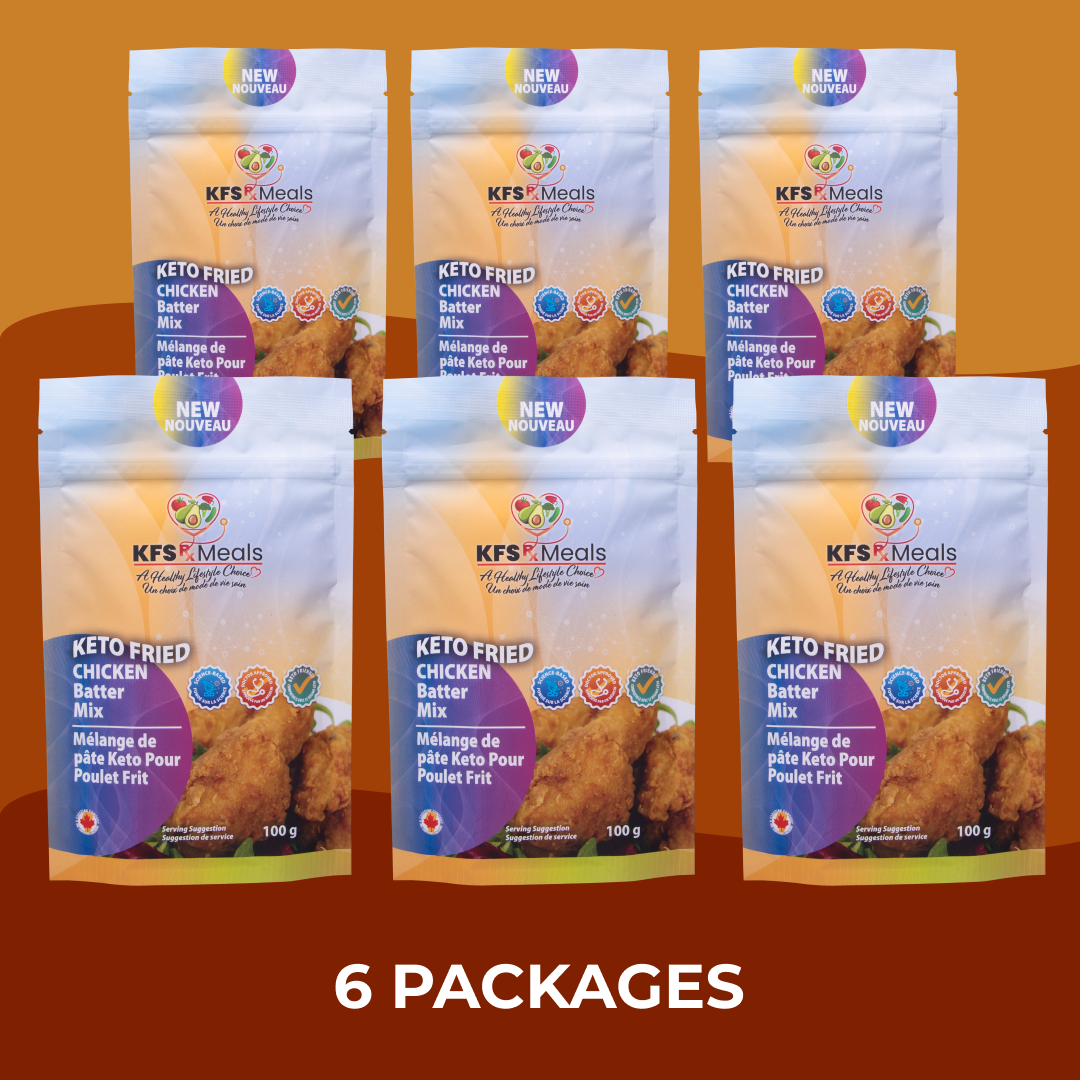 KFS Rx Meals - Keto Fried Chicken Batter Mix 6 packages