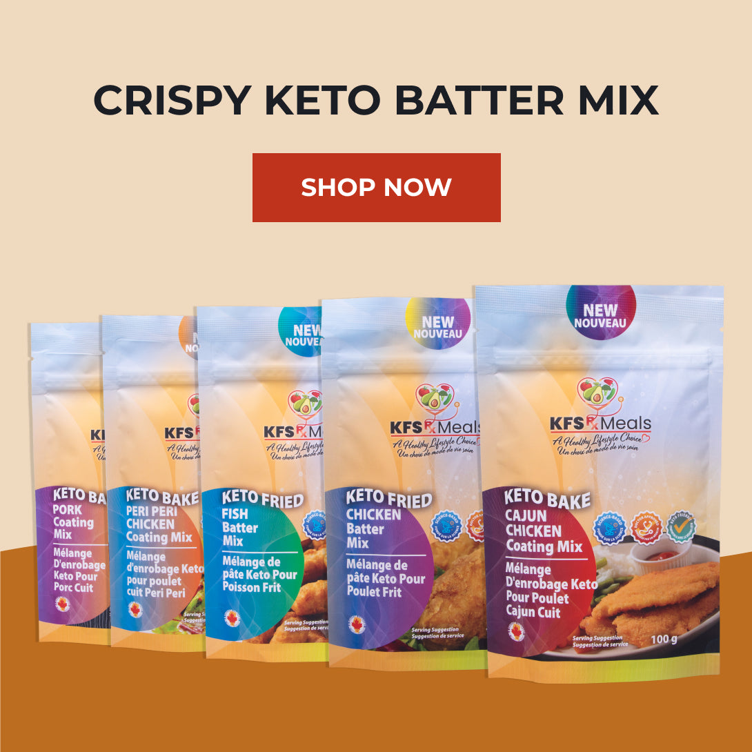 Crispy Keto batter mix. Shop now.