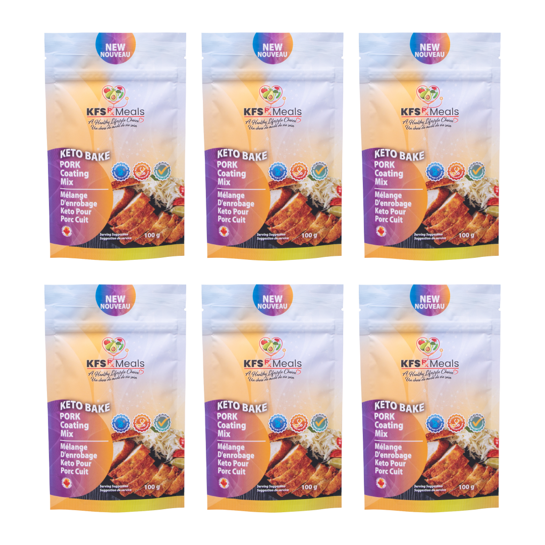 KFS Rx Meals - Keto Bake Pork Coating Mix 6 Pack