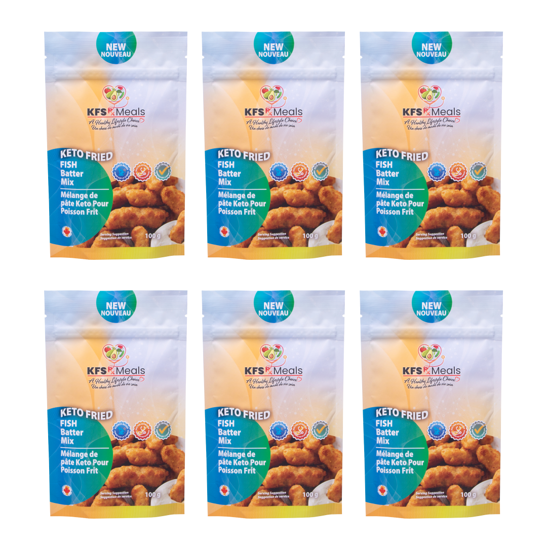 KFS Rx Meals - Keto Fried Fish Batter Mix 6 pack