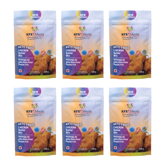 KFS Rx Meals - Keto Fried Chicken Batter Mix 6 pack