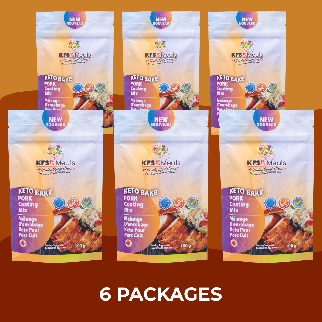 KFS Rx Meals - Keto Bake Pork Coating Mix 6 Pack